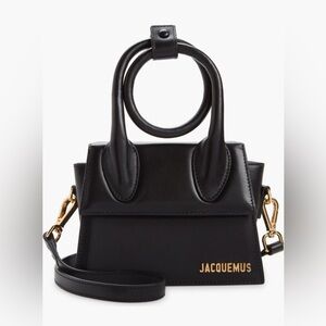 Jacquemus Le Chiquito Noeud Leather Crossbody